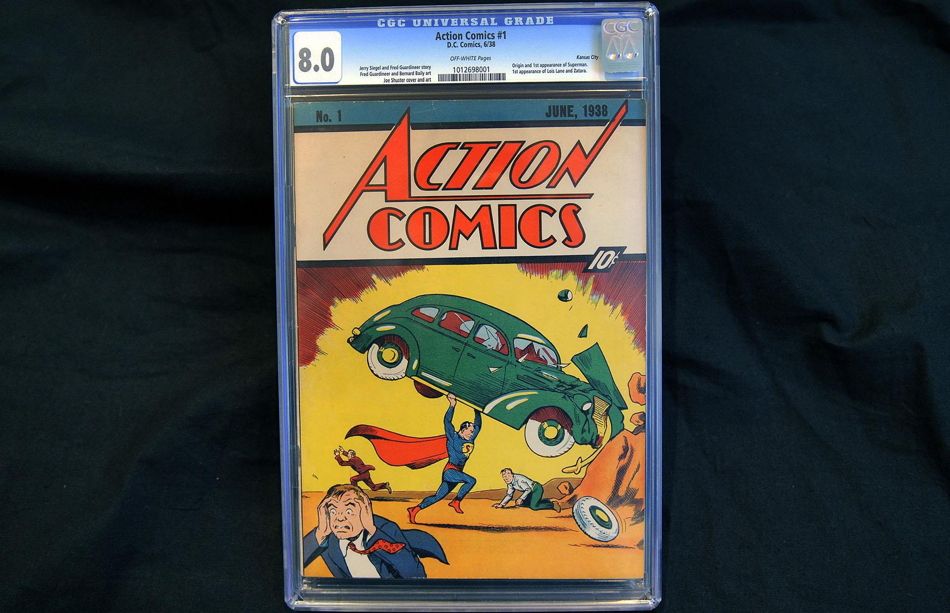 Ultra-rare Superman comic 